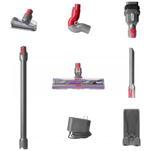 Aspirador Vertical Sem Fio Dyson Outsize Extra Iron 3 Níveis 60min Ferro