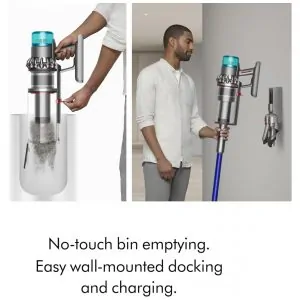 Aspirador Vertical Sem Fio Dyson Gen5outsize Níquel Azul 22,2V 3,9kg 140min