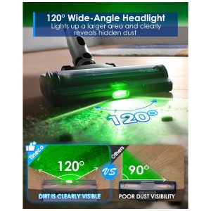 Aspirador Sem Fio Tineco Pure ONE Station 5 Branco 175W ZeroTangle iLoop Autolimpeza 70 Minutos Pure ONE Station 5 25.2V