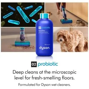 Aspirador de Pisos Dyson Clean Wash Hygiene Azul Prússia Cobre Sem Fio WR03 14.4V