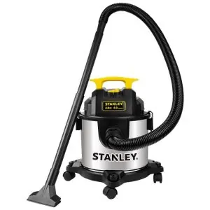 Aspirador de Pó Seco e Úmido 15L, 4CV com Extensores, 110v, STANLEY SL18301 4B, Cinza