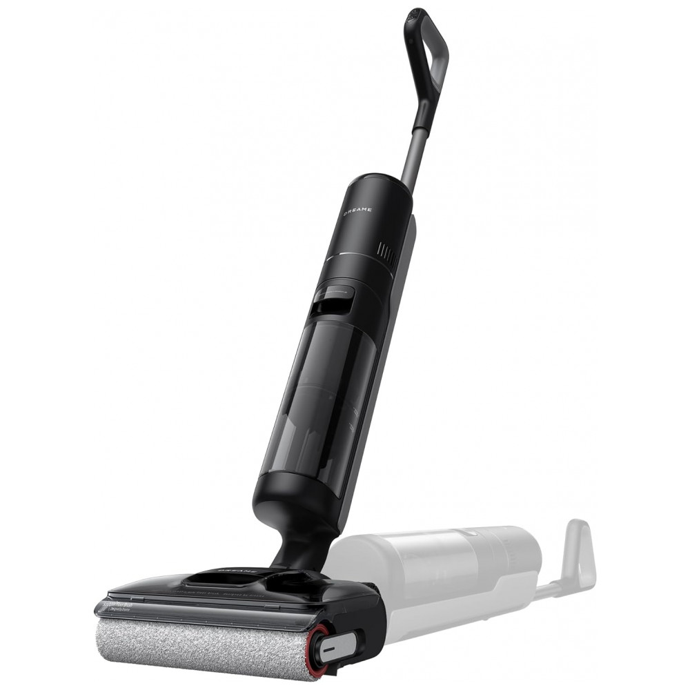 Aspirador vertical sem fio DREAME H12 Pro FlexReach 18.000Pa, lava e aspira 2 em 1 para pisos duros, autolimpeza a 90 C, 50 min, 110V