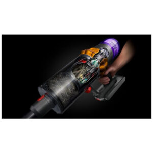 Aspirador de Pó Vertical Sem Fio Dyson V15 Detect com Sensor de Poeira, 240 AW, Tela LCD e 60 min de Autonomia 220V