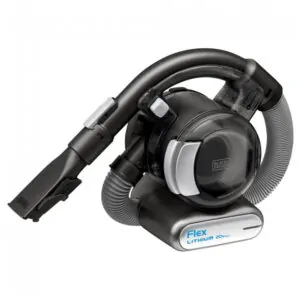 Aspirador de Pó Portátil e Ultracompacto Sem Fio, BLACKDECKER BDH2020FLFH, Preto