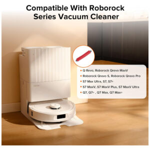 Escova Principal de Borracha roborock Antiembaraço Flutuante Compatível com Qrevo, S7, Q7