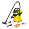 Aspirador de Pó e Água Karcher WD5Plus 25 Litros com Função Sopro e Filtro para Pó Fino 220V